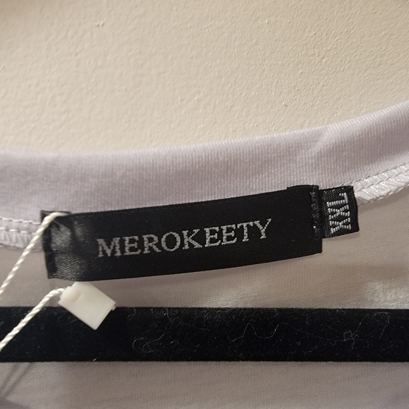 NWT Merokeety Size XXL Lightweight Casual Top - Picture 6 of 8